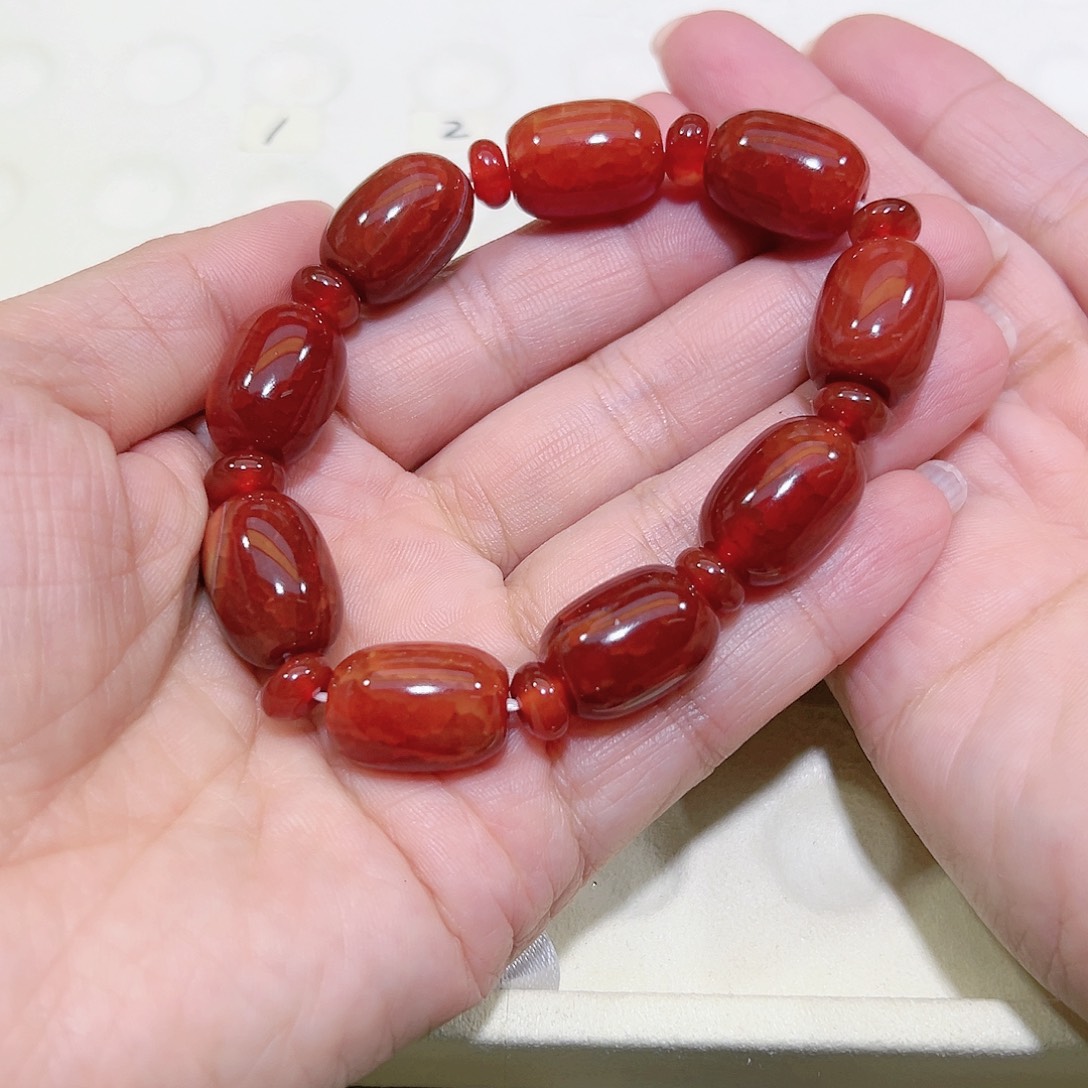 玛瑙/玉髓珠宝半成品未镶嵌此**田