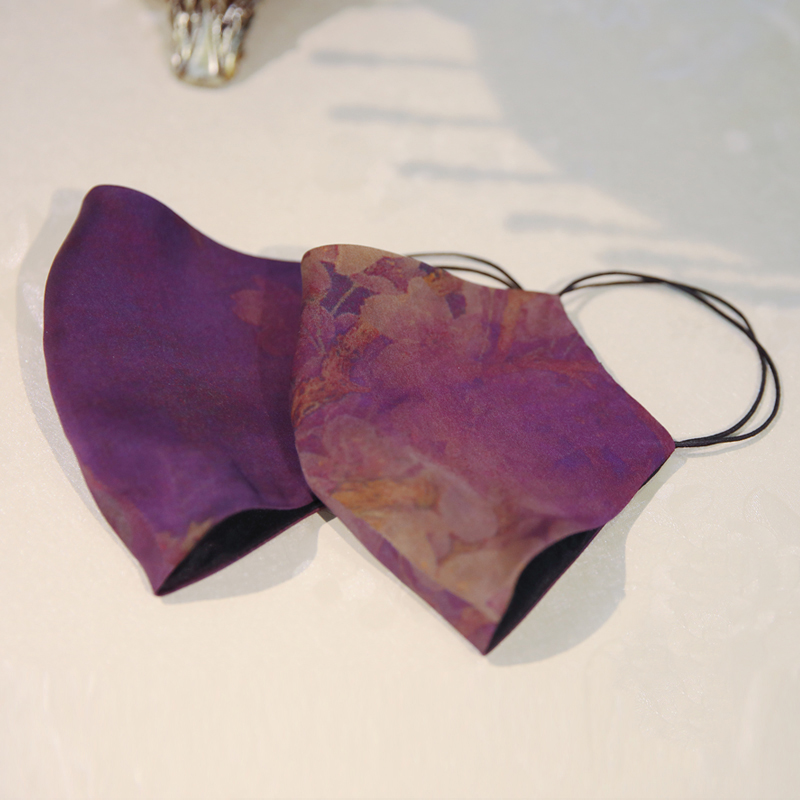 华族经典 防尘透气花色面罩