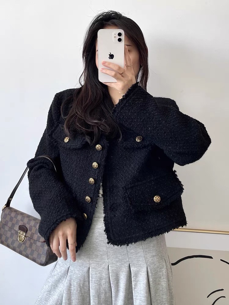 [39-59]秋冬外套休闲毛衣百搭小香风时尚款