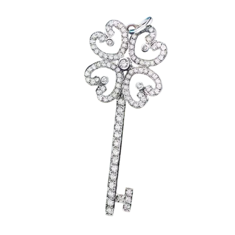 95新 Tiffany & Co./蒂芙尼 安洁利田哥项链/bk0121852