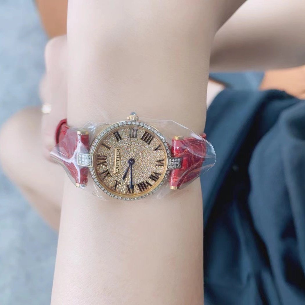 95新 Cartier/卡地亚 安洁利田哥腕表/SBK0127638