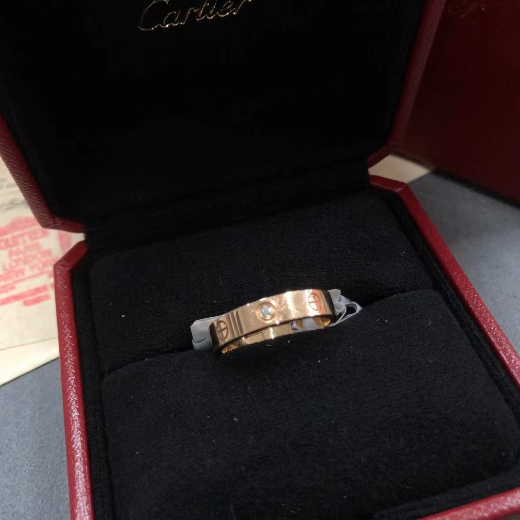95新 Cartier/卡地亚  安洁利严选戒指/sk0123279
