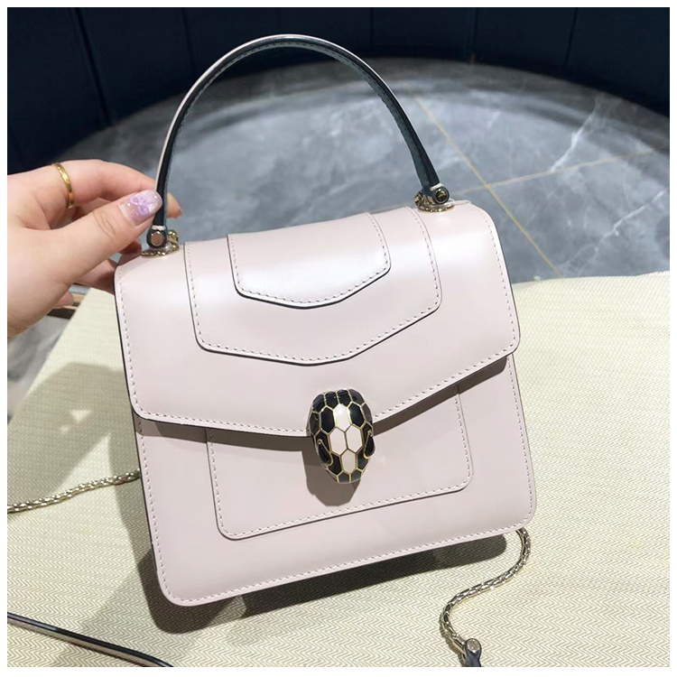 99新 BVLGARI/宝格丽 安洁利田哥蛇头包/BK0123261
