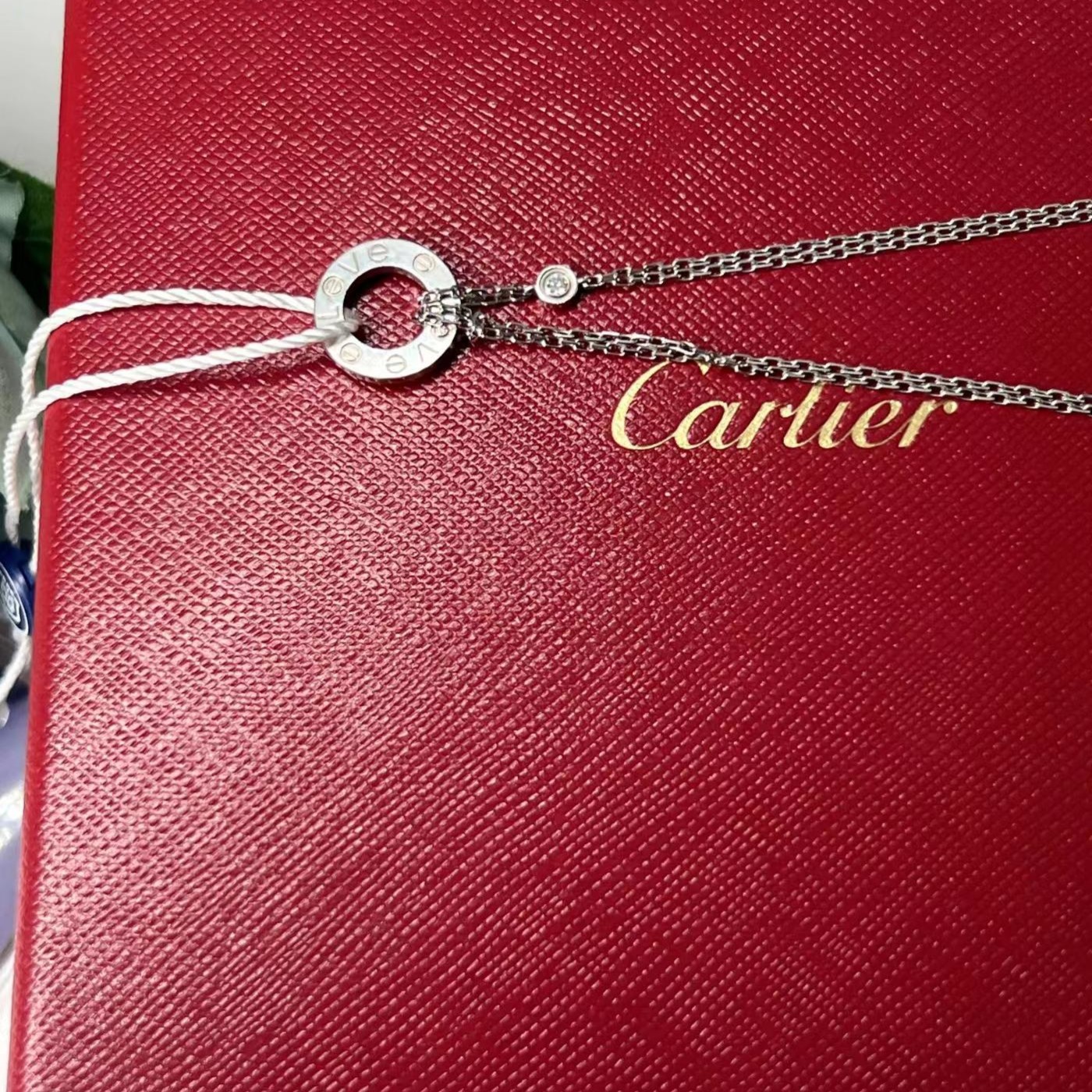 95新 Cartier/卡地亚  安洁利田哥项链/SK0104410
