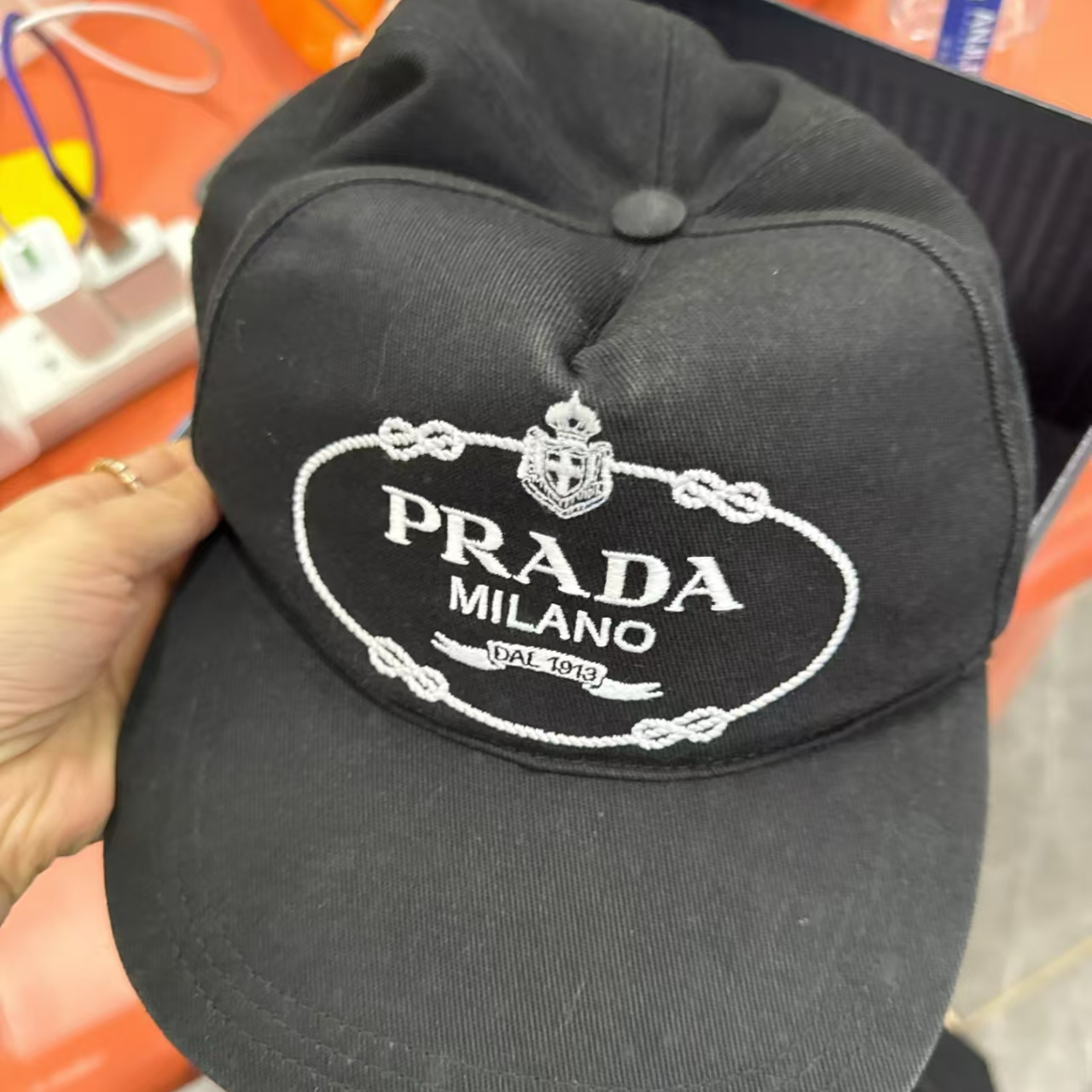 95新 Prada/普拉达 95新 普拉达 安洁利严选 帽子/qk0108133