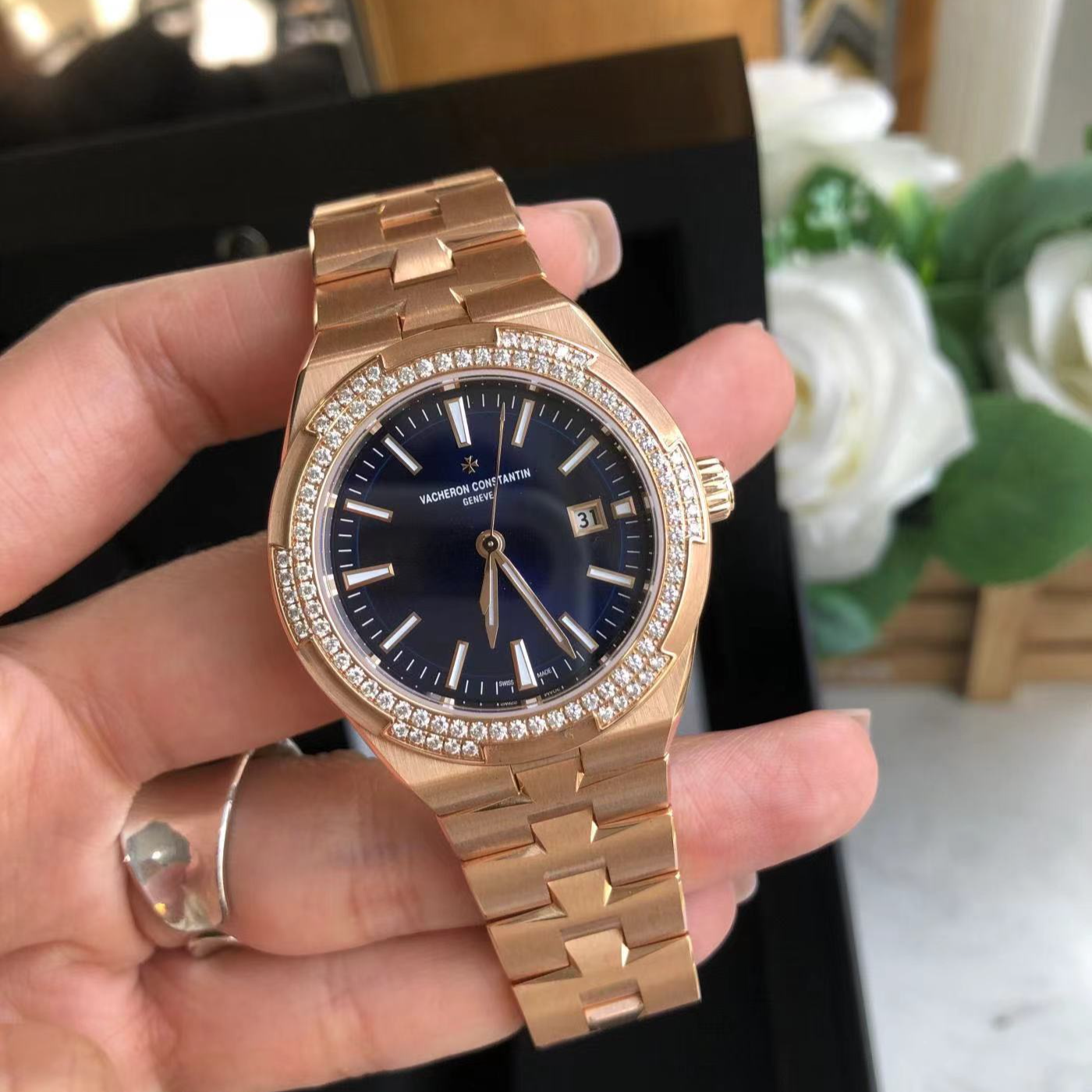 95新 Vacheron Constantin/江诗丹顿  安洁利严选腕表/SBK0129949