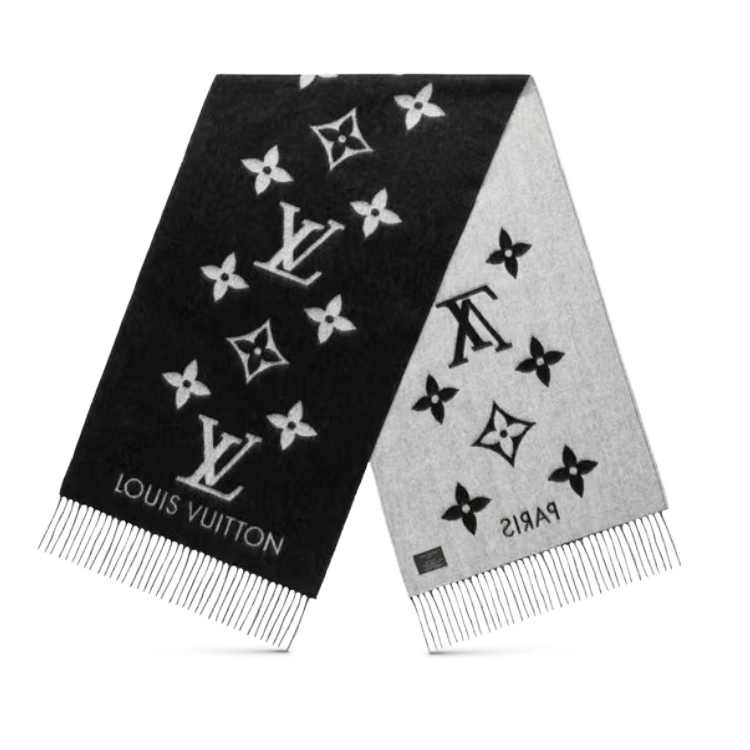 全新未使用 LouisVuitton/路易威登  安洁利田哥围巾/QX