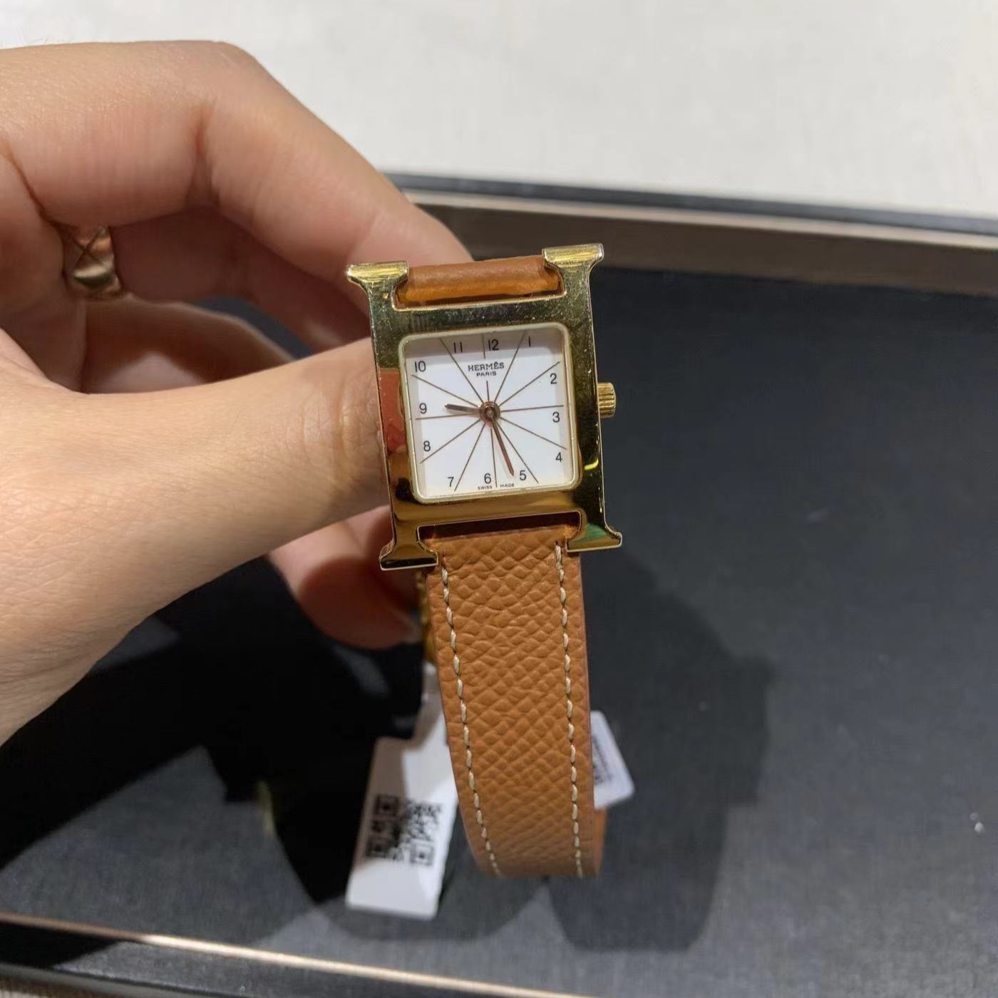 95新 Hermes/爱马仕 安洁利田哥腕表/SBK0127788