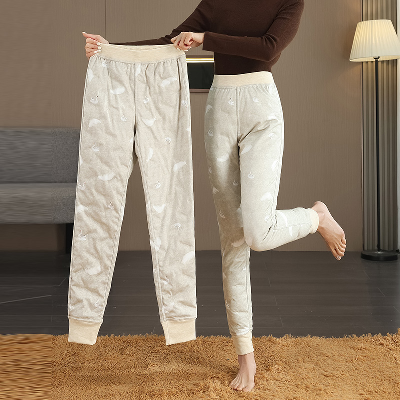 内穿羽绒裤女冬季内胆2025新款内穿零下40度寒东北轻薄打底棉裤