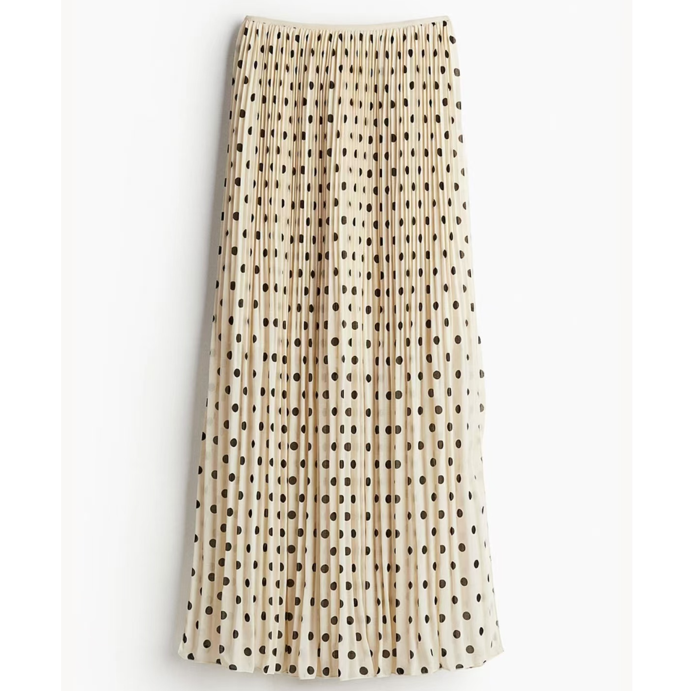 半身裙波点百褶中长款气质高腰时尚显瘦休闲百搭春夏满印碎花