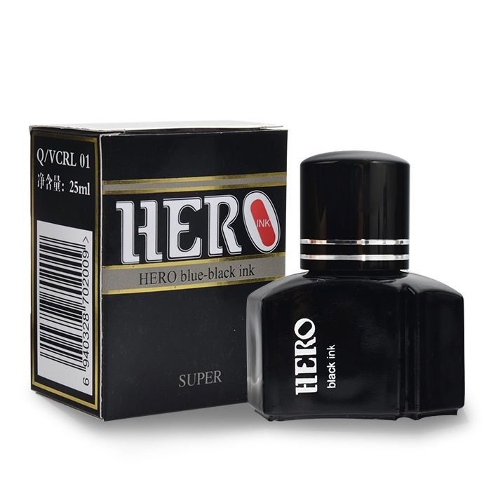 四零零非碳素墨水钢笔水。特黑色三瓶装钢笔墨水钢笔专用墨水