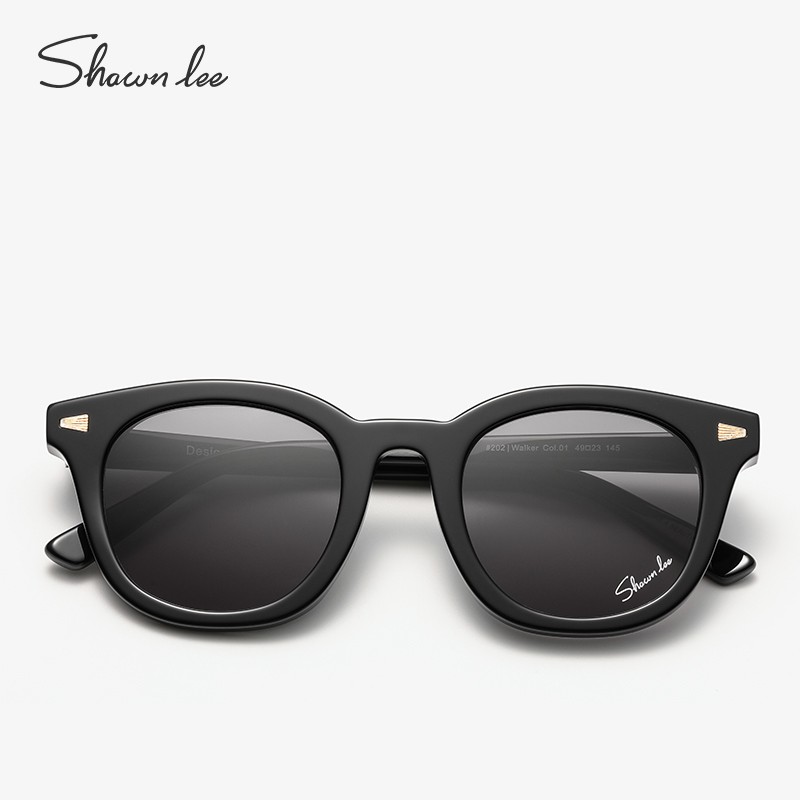 Shawnlee全新小众设计师透明粉色墨镜女防线紫外线太阳镜小脸