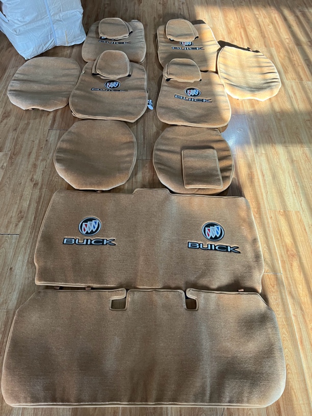 七座通用纯羊绒汽车坐垫冬季保暖汽车坐垫别克GL8坐垫埃尔维亚