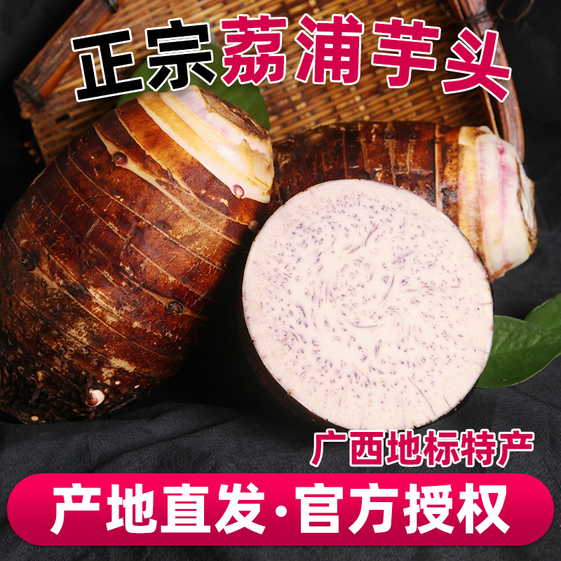 【荔浦直发】正宗荔浦芋头新鲜广西特产香芋烘培毛芋芋头
