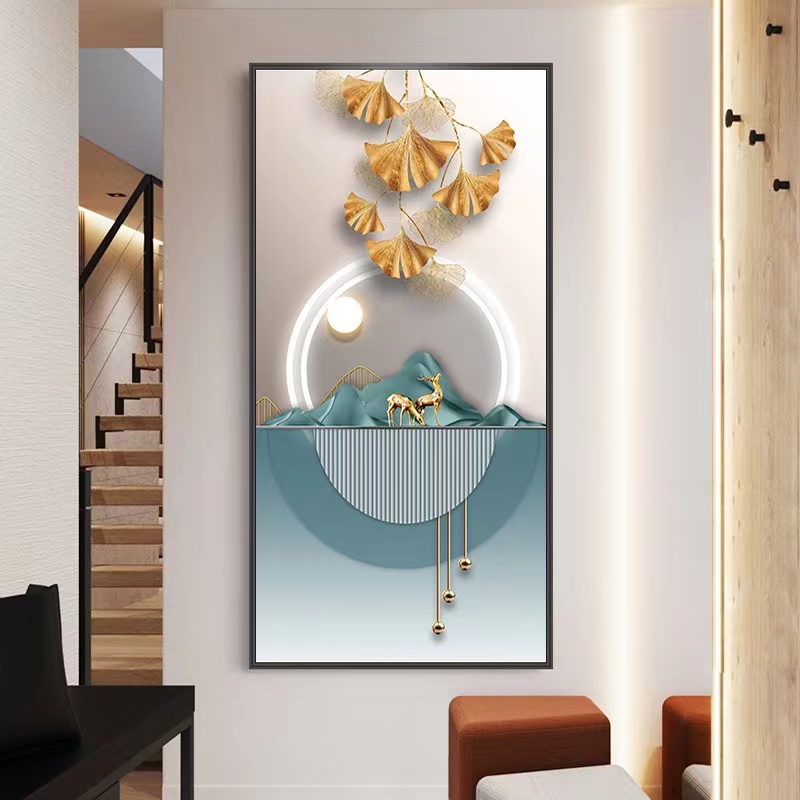 家大业大玄关装饰画