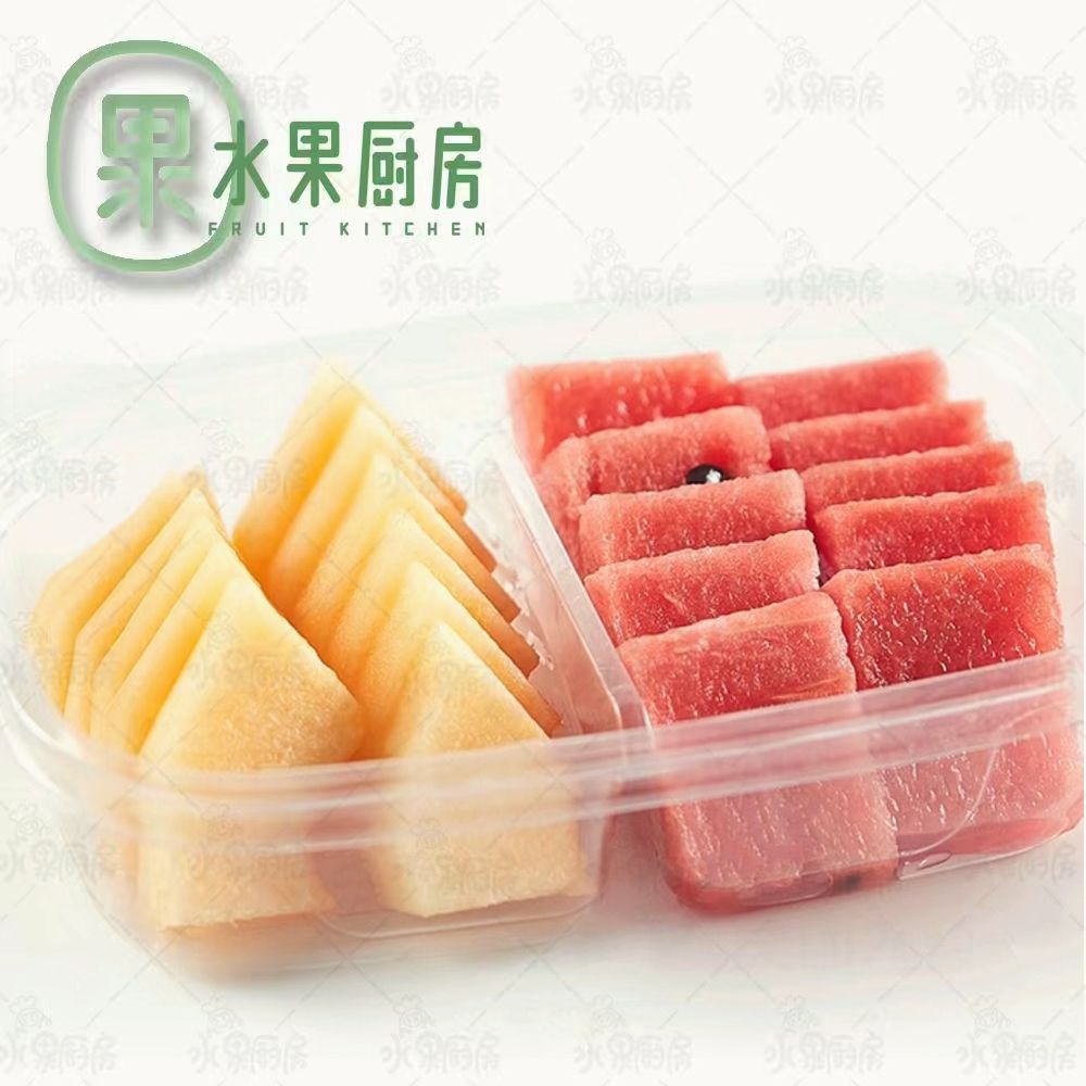 【双拼】西瓜+哈密瓜 约350g