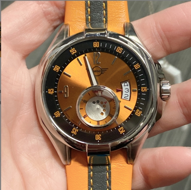 未使用 北京 宝马MINI石英男表161003表径42