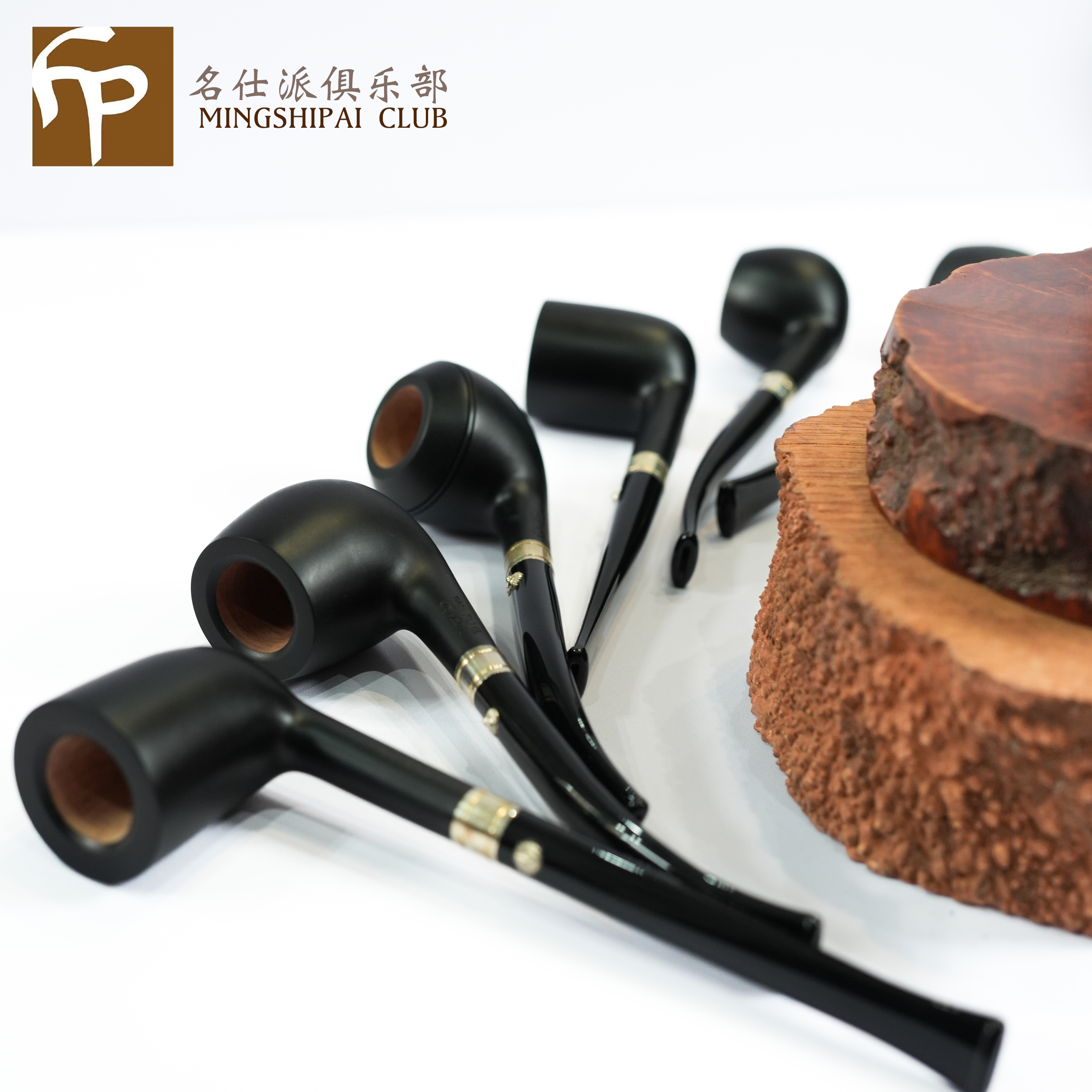 Barling巴林漆面哑光烟斗 Edward -YE OLED WOOD 1826-1831