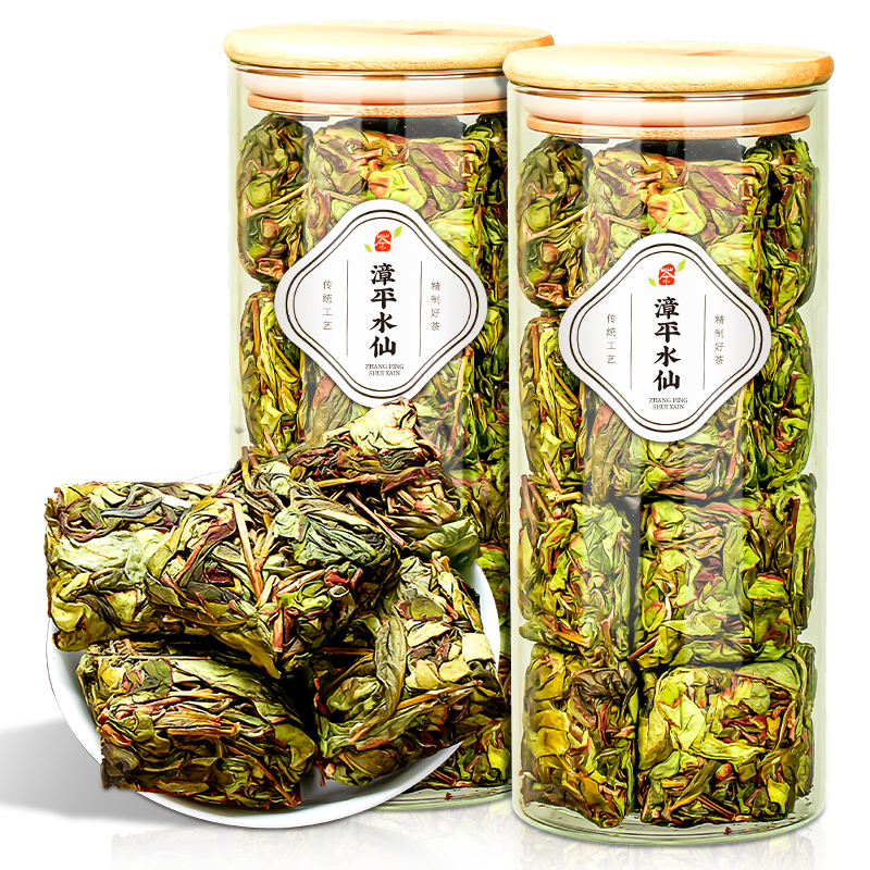漳平水仙特级浓香型兰花乌龙茶水仙茶叶正宗水仙官方旗舰店罐装