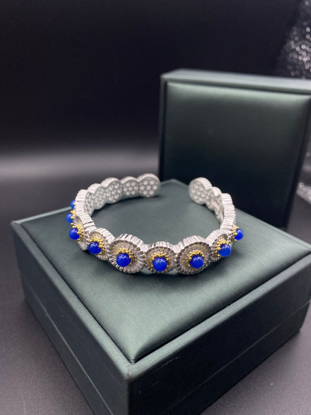 铜合金合成锆石手镯 ZR-2257 布契风手镯气质时尚欧美