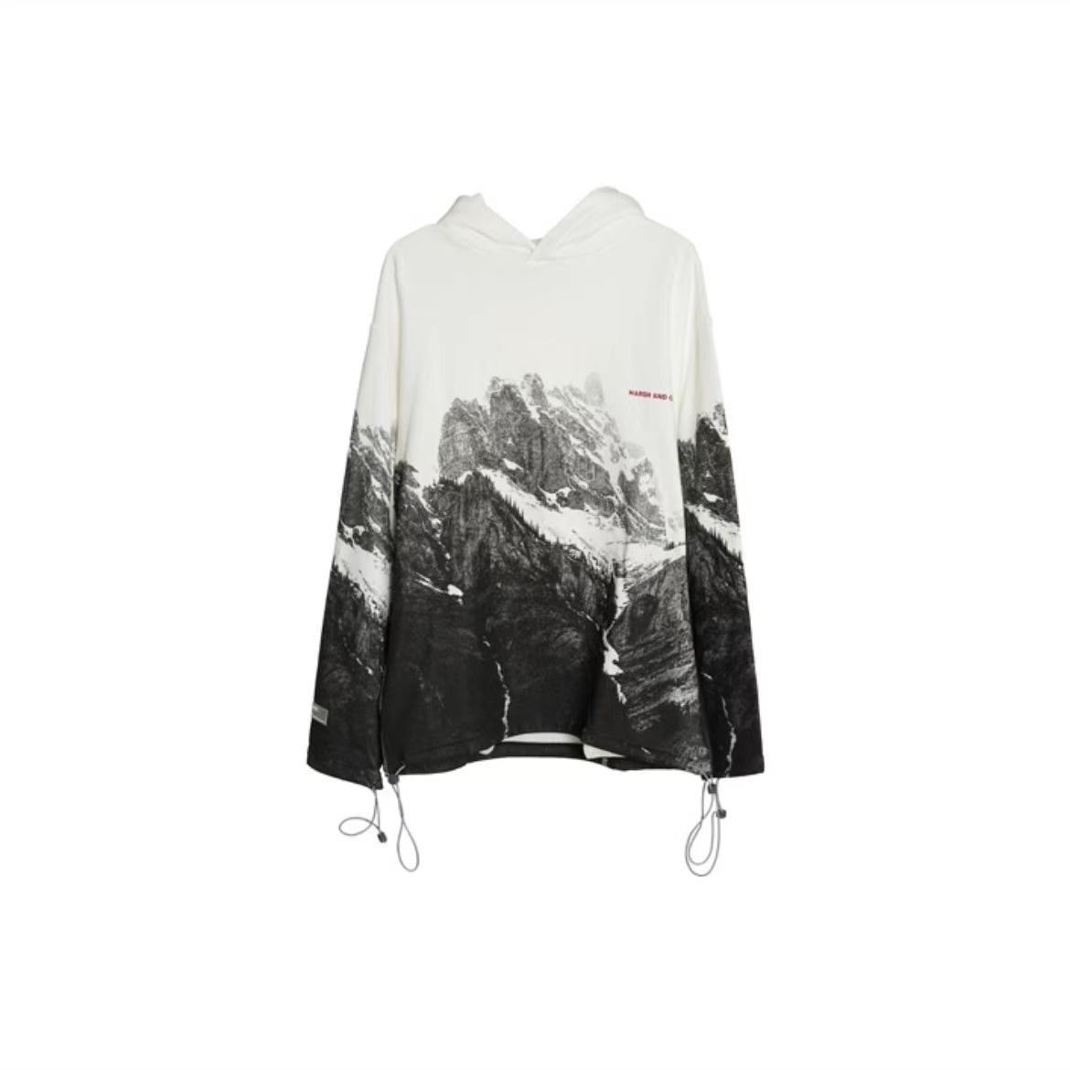 【山哥AL】 雪山满印 连帽卫衣 潮流服饰