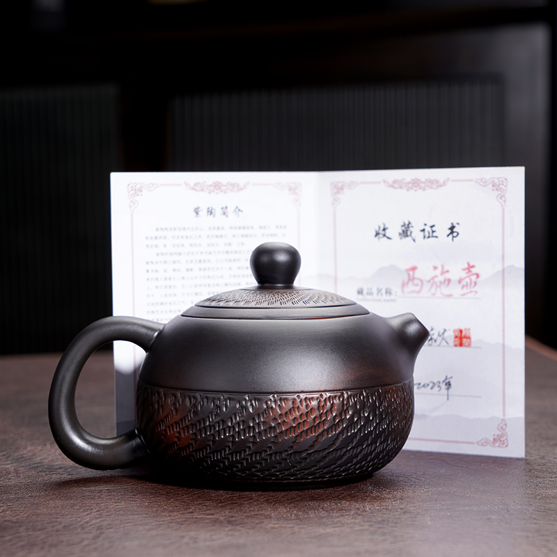 紫陶壶茶壶泡茶壶西施壶