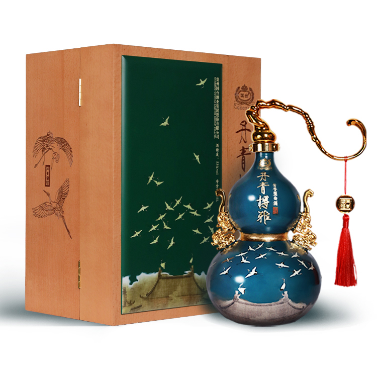 国台 丹青博雅  带底座酱香酒 大曲坤沙收藏摆柜53%Vol1500ml