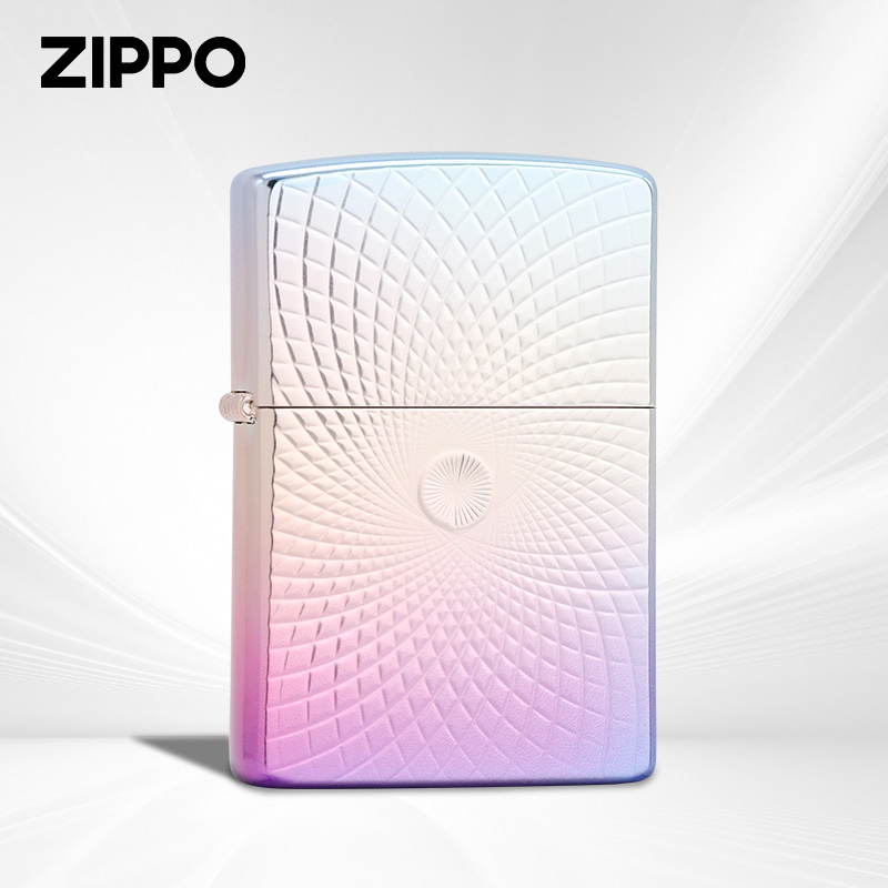 ZIPPO/之宝打火机正品 炫彩渐变太阳纹 3D中秋国庆送男士节日礼物