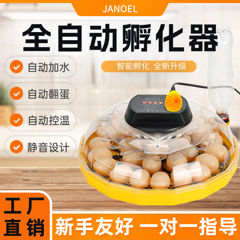 孵化器小飞碟全自动芦丁鸡鸭鹅鸟鹦鹉孵蛋器26枚