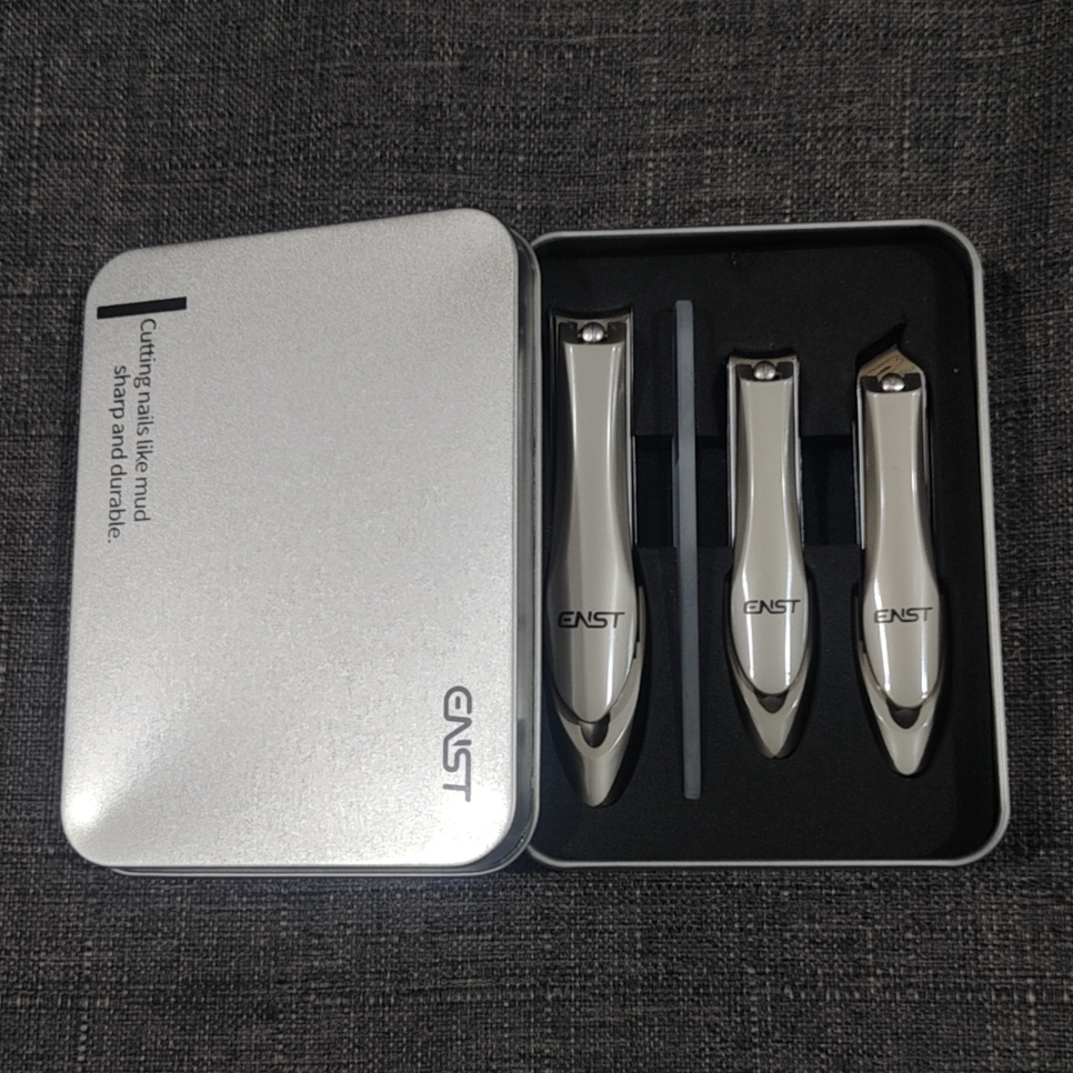 外贸优选ENST指甲刀铁盒装