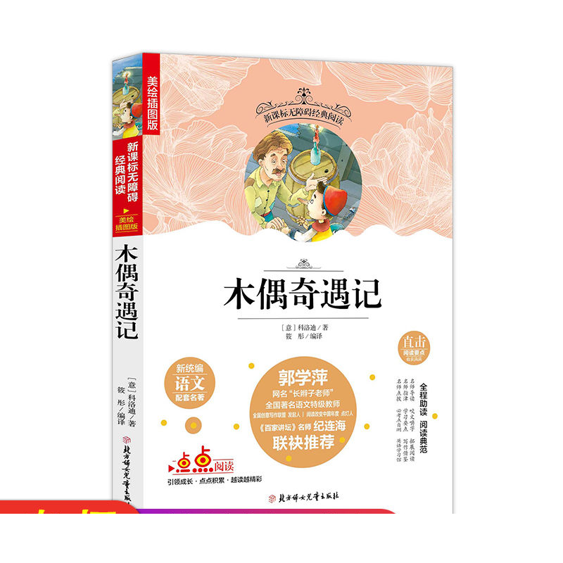 名选:木偶奇遇记 无障碍阅读 (美绘插图版)