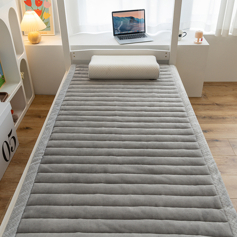 牛奶绒学生床垫软垫宿舍专用单人床上铺垫子家用加绒防加厚滑褥子