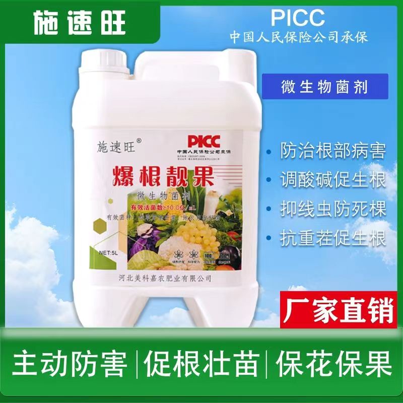 爆根靓果生根养根护根促根 含腐植酸水溶肥冲施滴灌均可