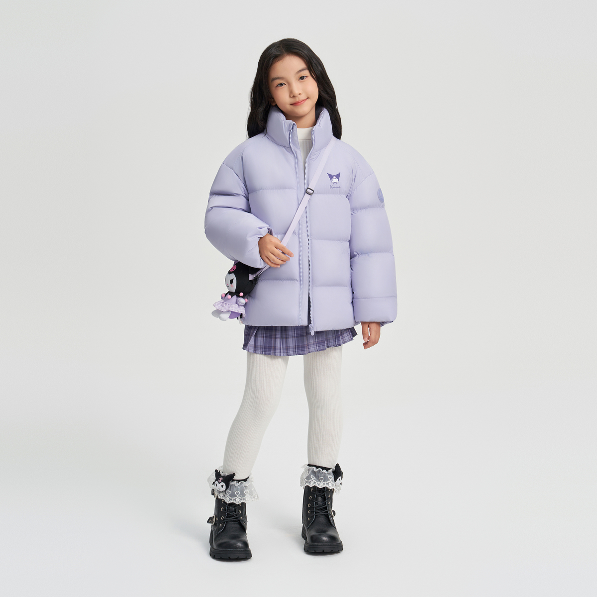 波司登童装【库洛米】24新款时尚童装羽绒服卡通保暖防风T40143110
