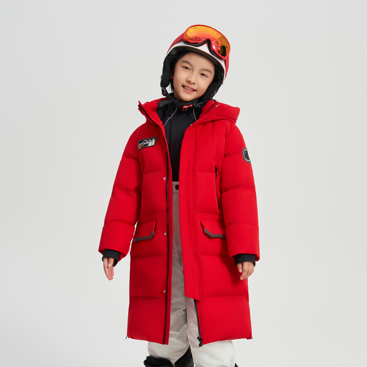 波司登童装童装羽绒服加长加厚款滑雪服极寒系列T40142320