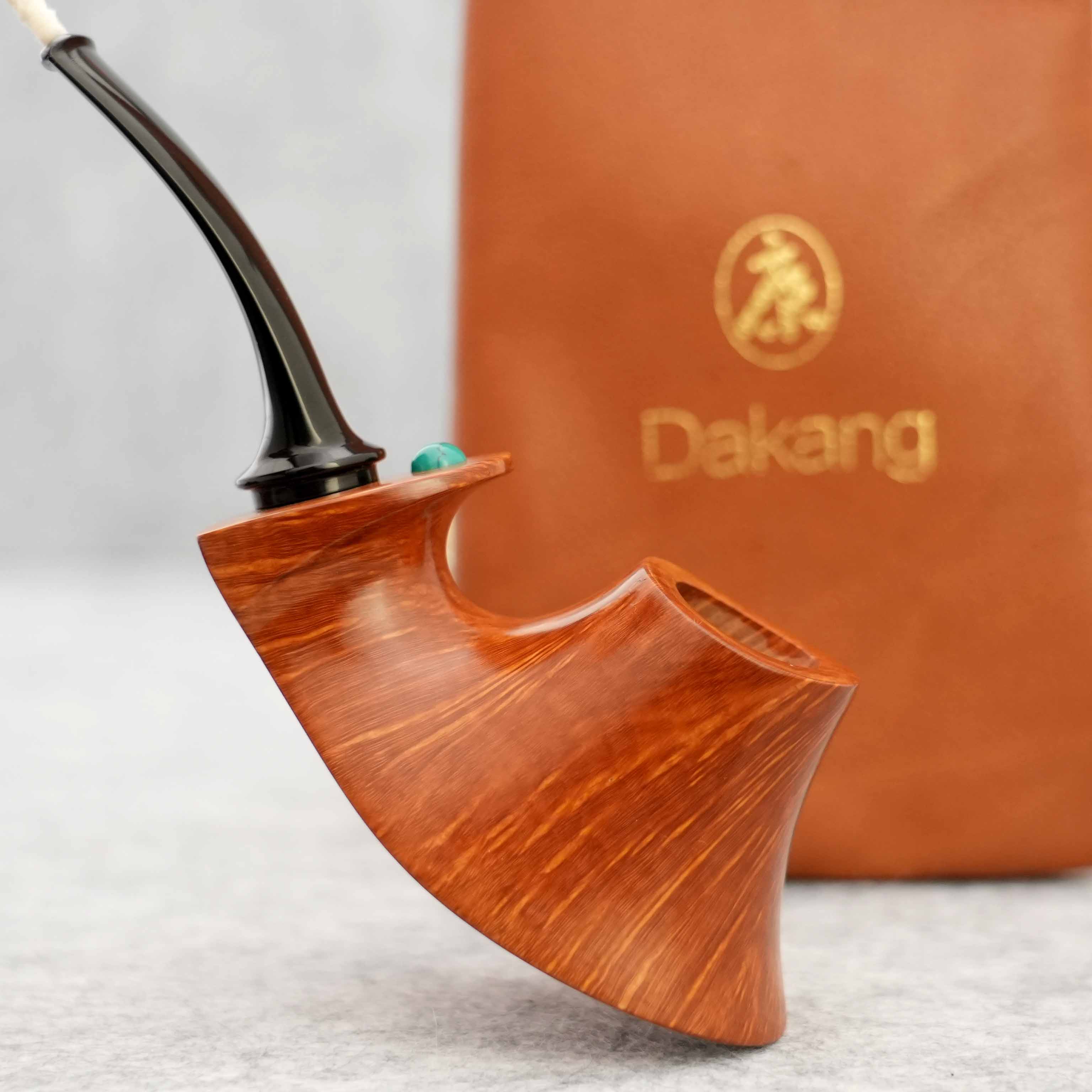 大康亲工手工斗石楠木斗光面火焰纹男士礼品经典收藏工艺品