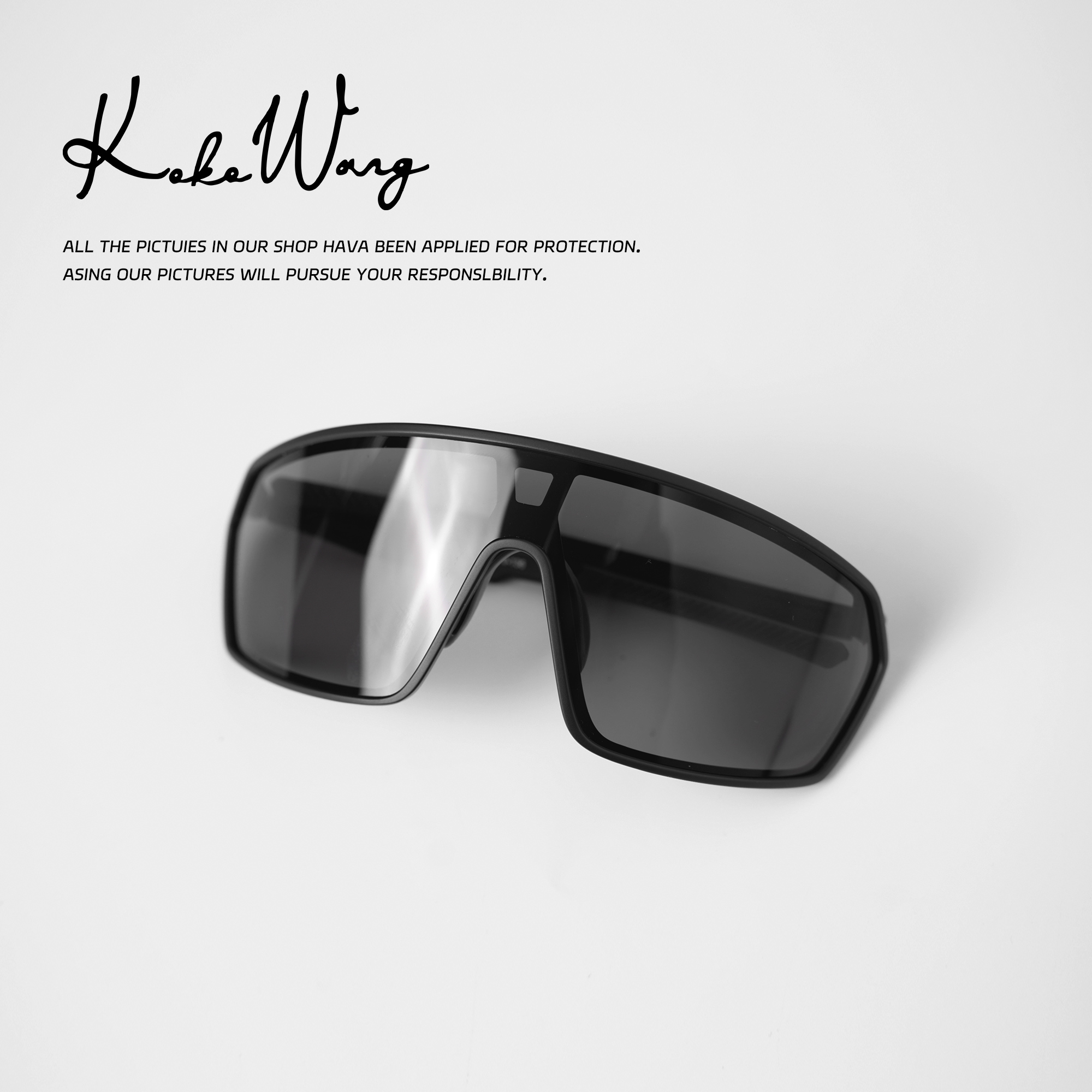 KOKO WANG超轻一片试显脸小时尚户外太阳镜眼镜545374K25S01