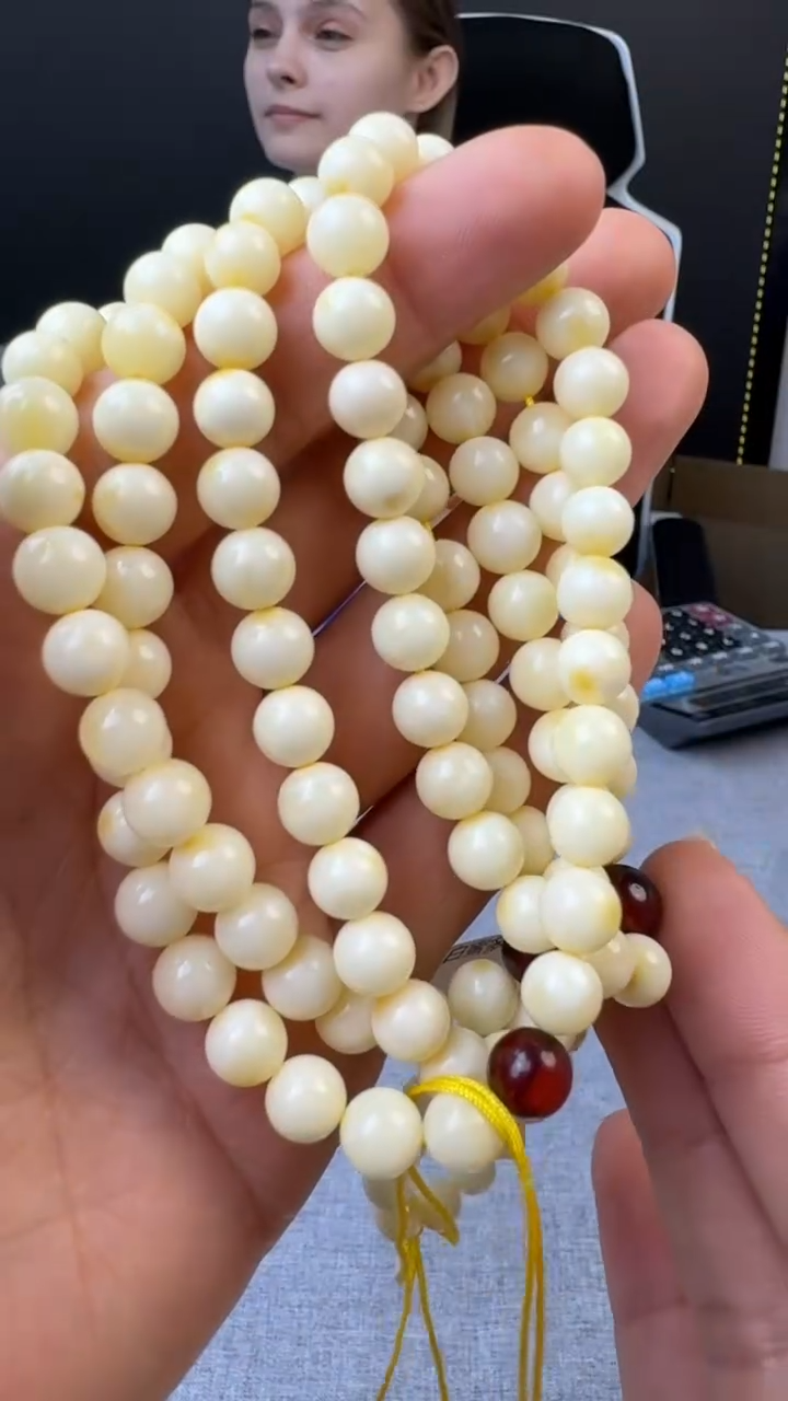 【闪购商品】琥珀颈饰未镶嵌404