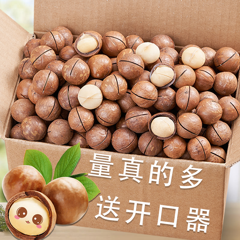 新货特大夏威夷果奶香味整箱散装称斤批发坚果干果孕妇零食特产