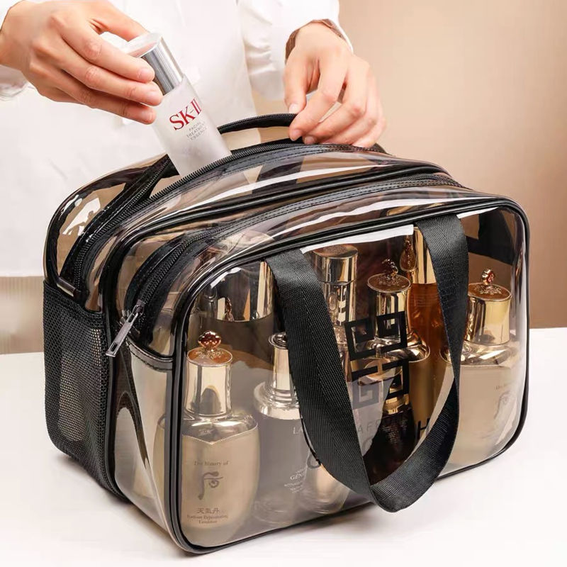 洗漱包干湿分离防水洗浴兜浴袋子旅行收纳健身出差男手提便携双层