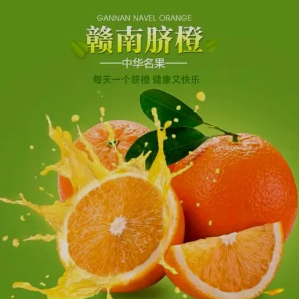 赣南脐橙甜蜜如梦爆橘橙一箱