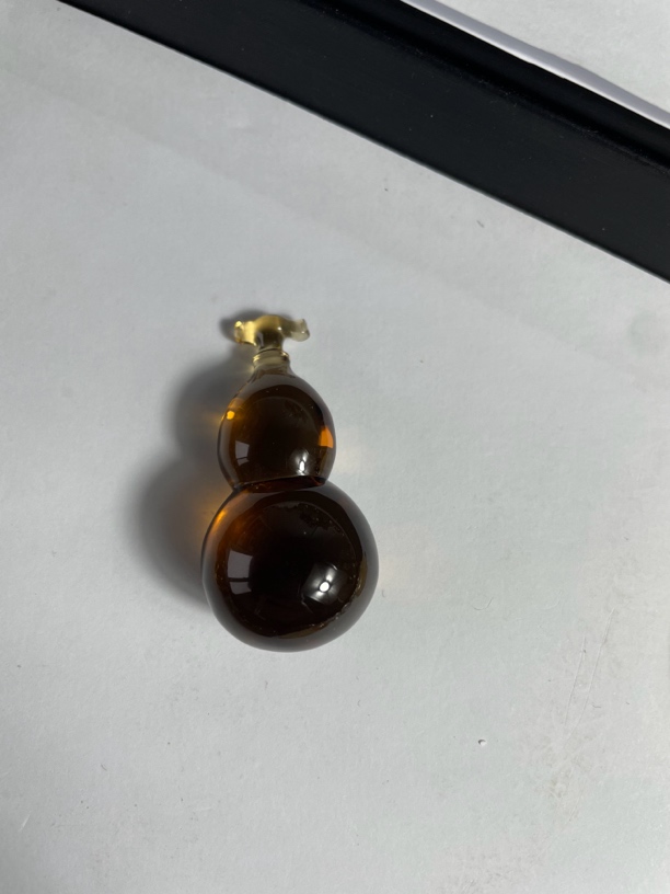 天然水晶黄水晶葫芦吊坠