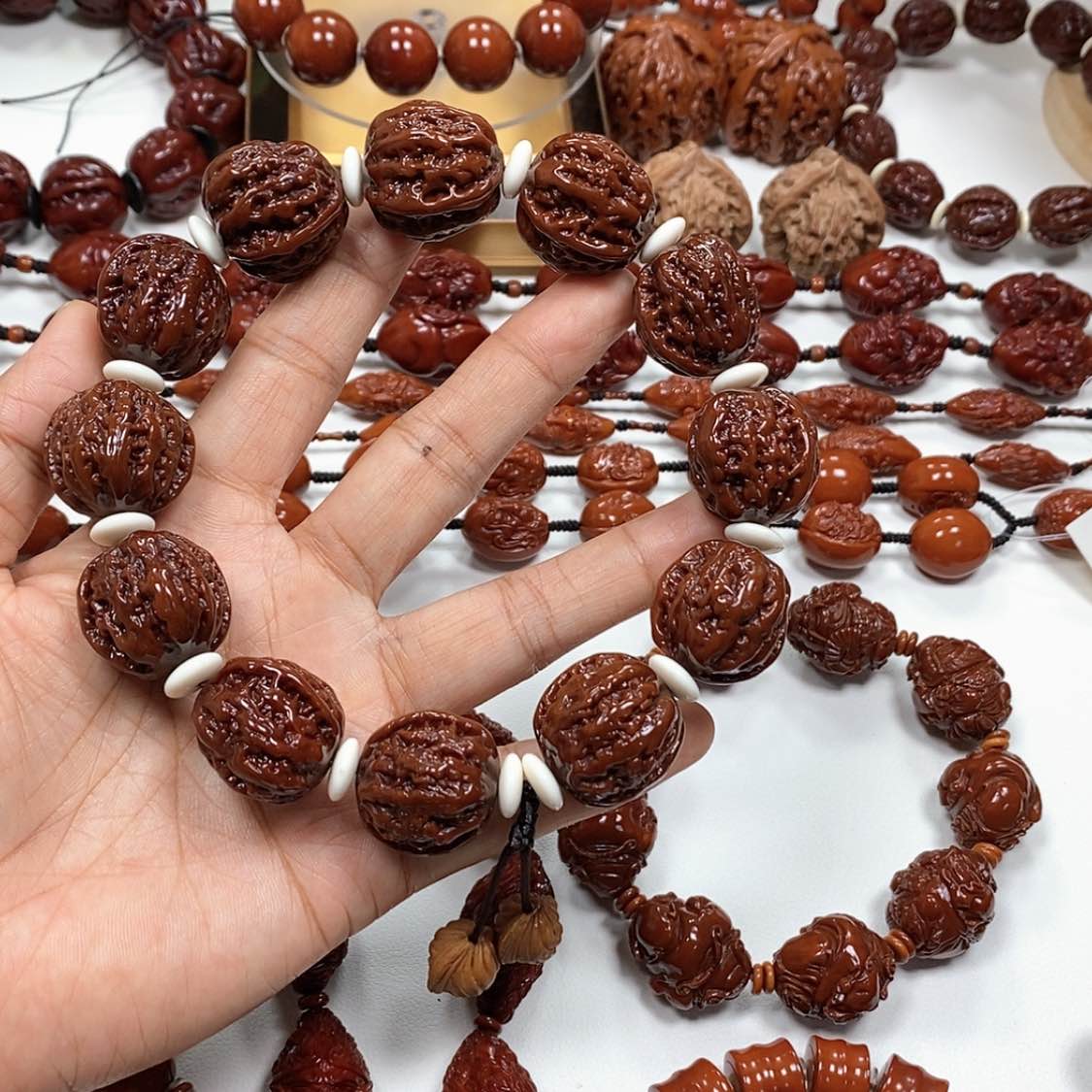 【闪购商品】橄榄核吊坠寒***茶