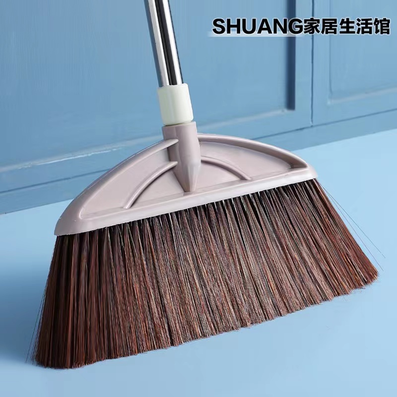 加大高档扫把家用不沾头发不弯腰长柄软毛笤帚扫帚耐用清洁扫把