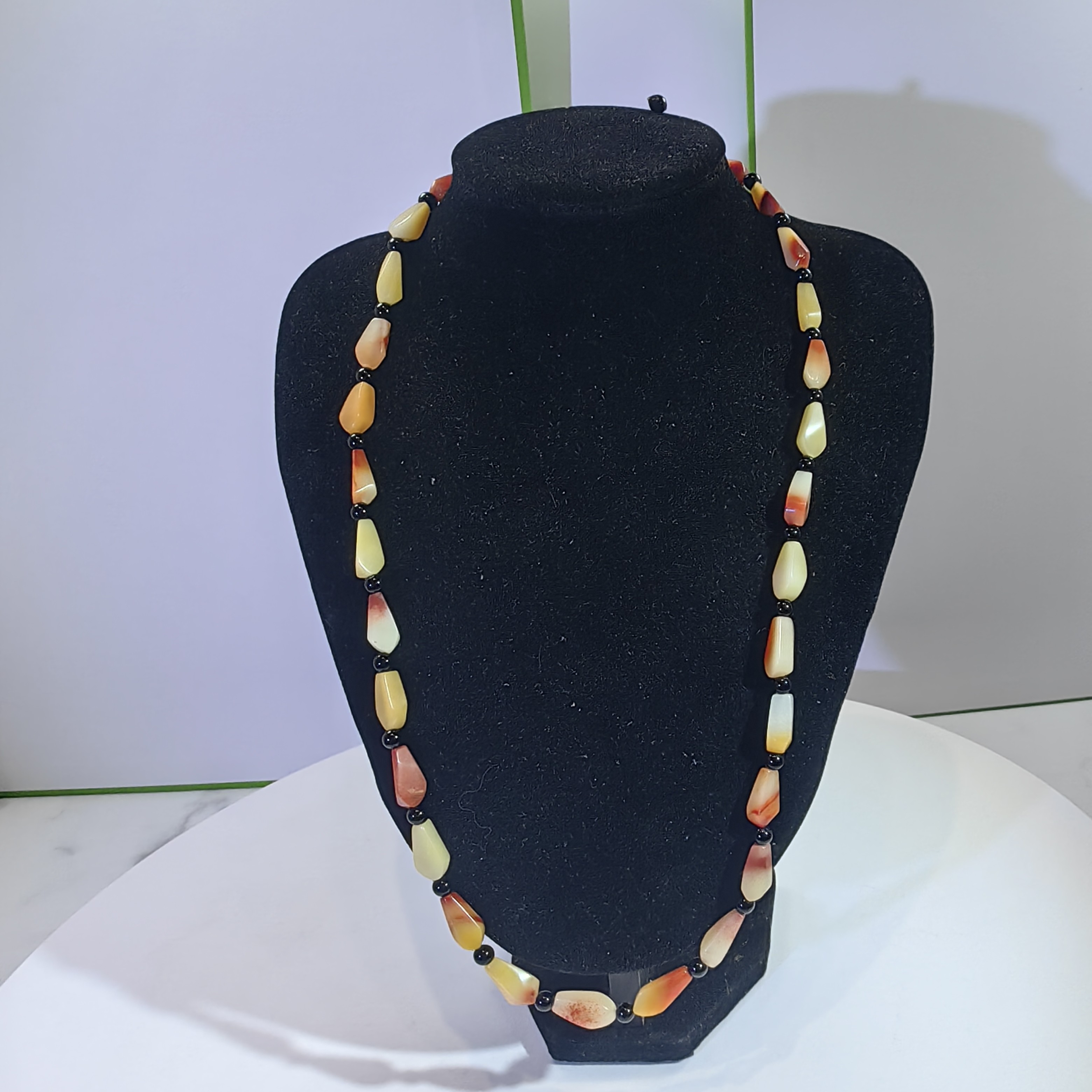 （编号26）芙蓉石32颗串串工艺品挂件