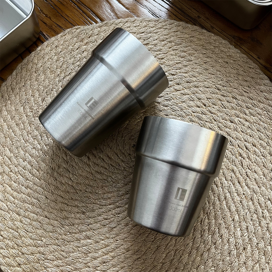 304不锈钢杯子·保温防烫的杯子复古饮料杯啤酒杯咖啡杯经典实用
