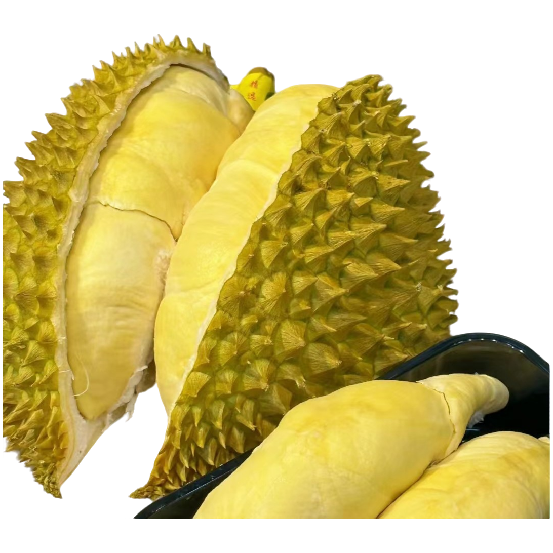 1.5斤现开鲜榴莲 到手1.5斤肉肉 默认开果 （软糯香甜，核小肉多）【榴莲小时达】 榴莲同城金枕泰国