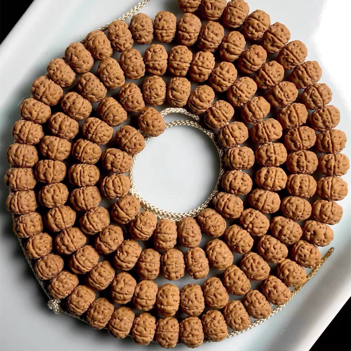 【闷墩老树树王】108颗7mm金刚菩提手串小金刚菩提子矮桩飞碟