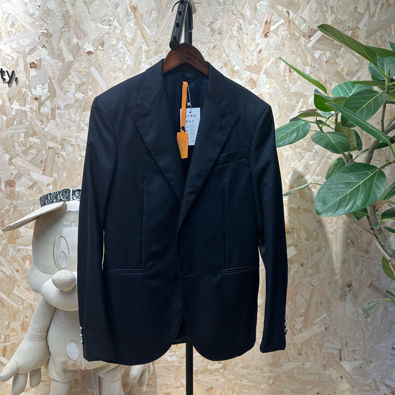 99新 LouisVuitton/路易威登 星座三花图案西装外套 46码 cl00888