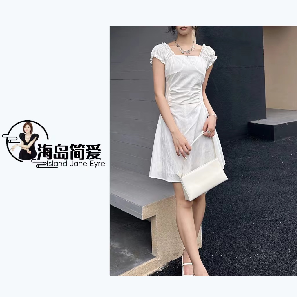 昂熙夏季收腰纯欲气质连衣裙 1300